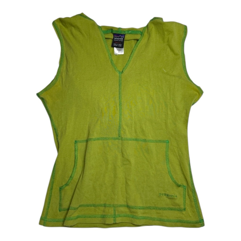 Patagonia Y2K Hooded Sleeveless Shirt Women’s Small - Picture 3 of 5